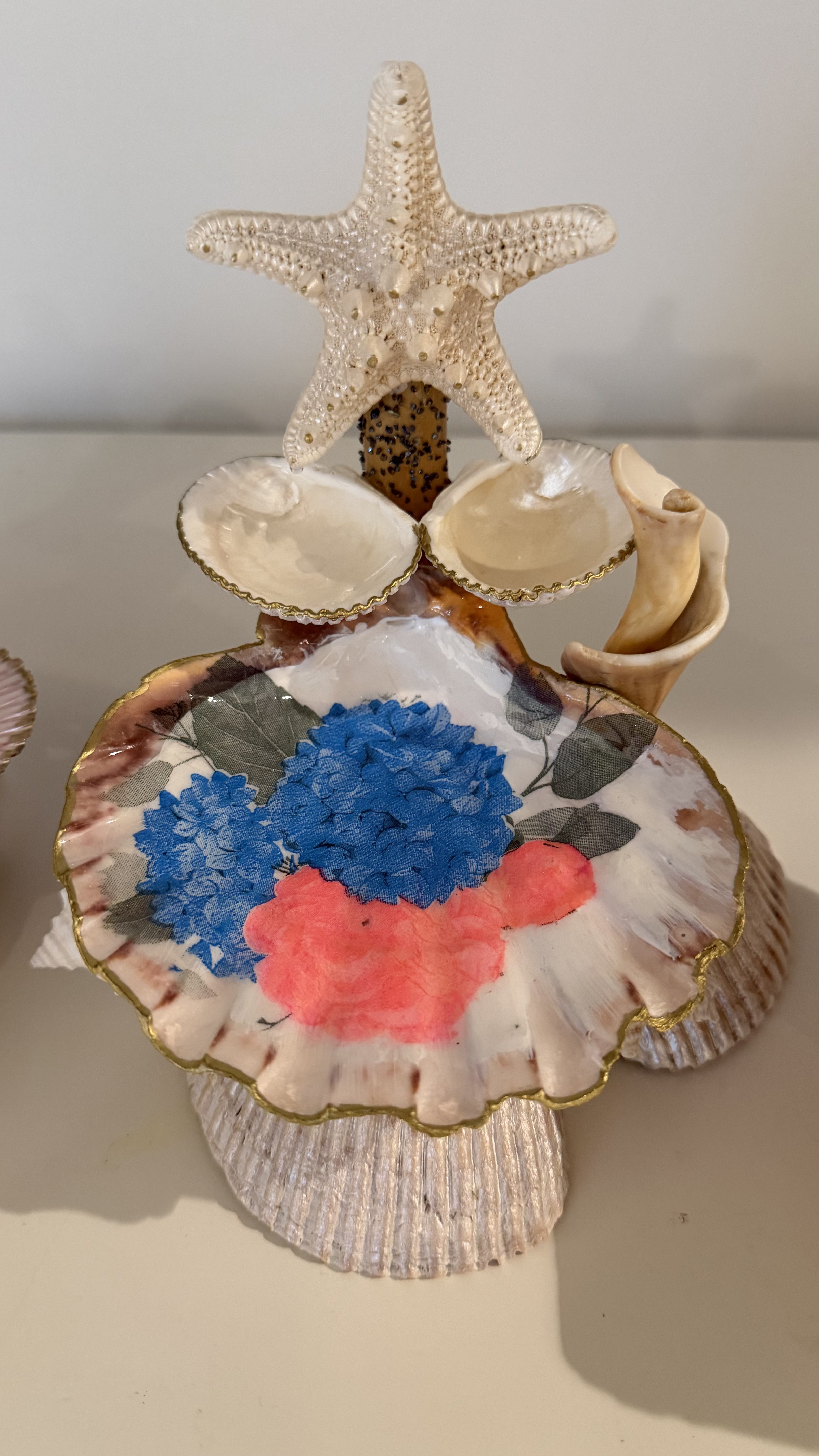 Coastal Shell Shadow Box